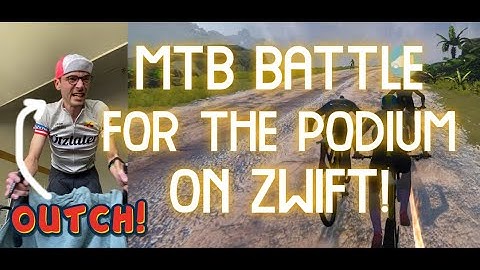 And now for the win! Zwift - Tour of Watopia 2023 | Stage 4 | Short Route on Serpentine 8