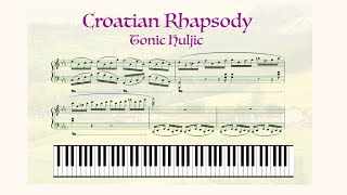 Croatian Rhapsody Piano Sheet Music - Maksim Mrvica