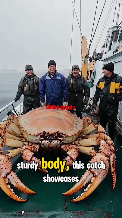Massive Crab Catch: A Rare Deep-Sea Wonder #shorts #crabcatching