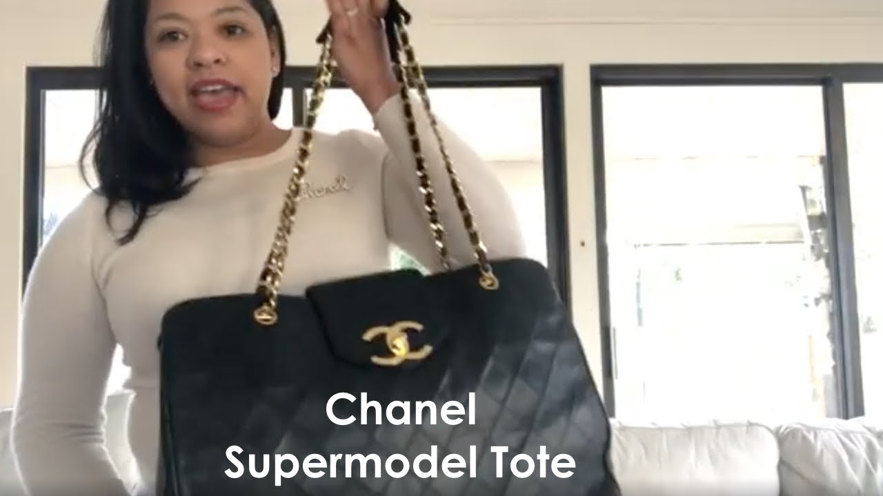 Chanel  Vintage Supermodel Weekender Tote 