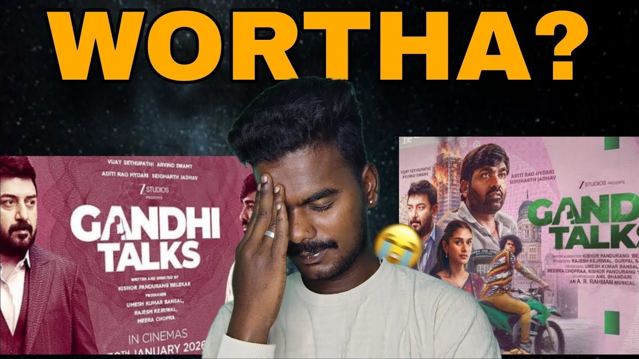 Gandhi Talks Movie Review | Worth Watching or Not? | Tamil Review