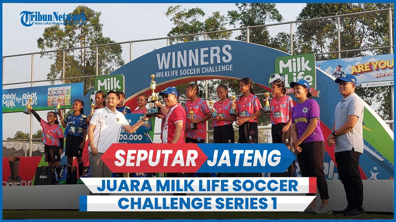 SD Kristen Manahan dan SDN Tempel Solo Juara Milk Life Soccer Challenge Series 1