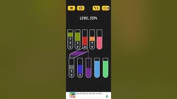 water sort puzzle level 3374