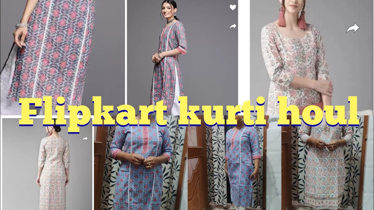 Flipkart Summer Kurtis & Kurta Sets Haul Fresh Designs from Rs.299 - YouTube