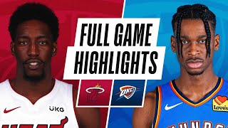 GAME RECAP: Heat 108, Thunder 94