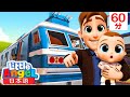 列車に乗っていこう - 列車のうた | たのしい童謡 | こどもに人気の歌 | 赤ちゃんが喜ぶ歌 | Moonbug Popular Songs