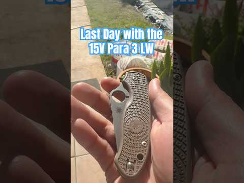 One Week One EDC: Day 7 with Para 3 LW 15V     