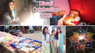 Diwali Celebration Vlog 2023 ? | Ghar Walo Ke Sath Manayi Diwali ?