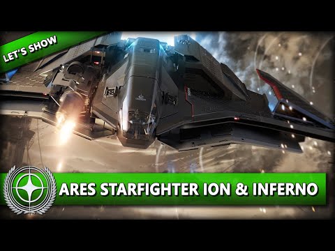 STAR CITIZEN 3.15.1 [Let's Show] ⭐ ARES STARFIGHTER ION & INFERNO FLIGHTREADY | Deutsch/German