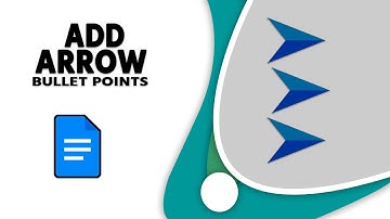 How to Put Arrow Bullet Points in Google Docs Table
