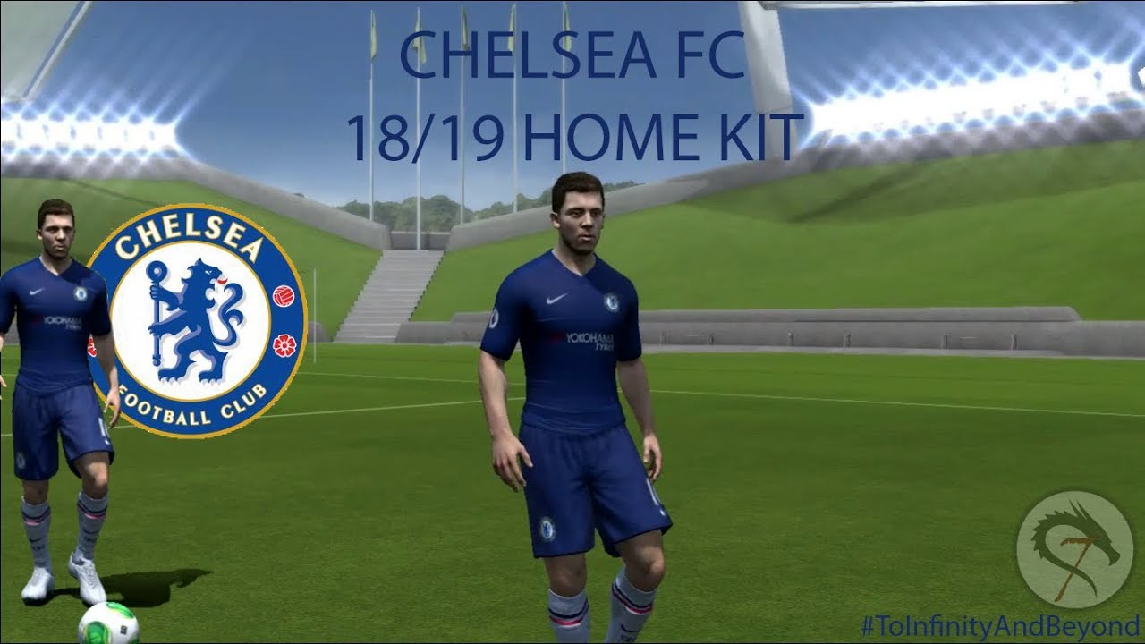 Chelsea Fc 18 19 Home Kit Official Version Fifa 14