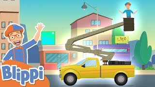 Bucket Truck Song｜Blippi｜Children's Music｜Trucks For Kids｜Gecko's Songs