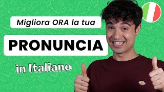 How to instantly sound more Italian / Pronunciation Tips in Italian (ita audio with subs)