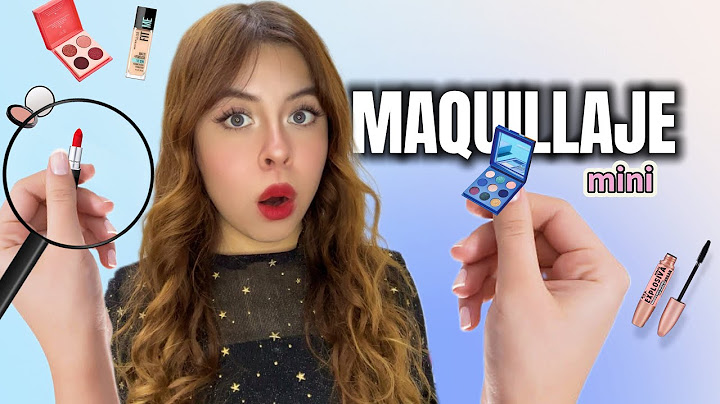 I DO MINI MAKEUP! 😱💄 (it ends badly)