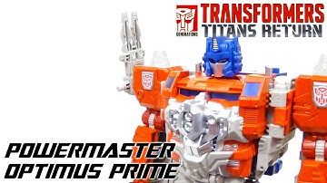 Transformers Titans Return Leader Powermaster Optimus Prime