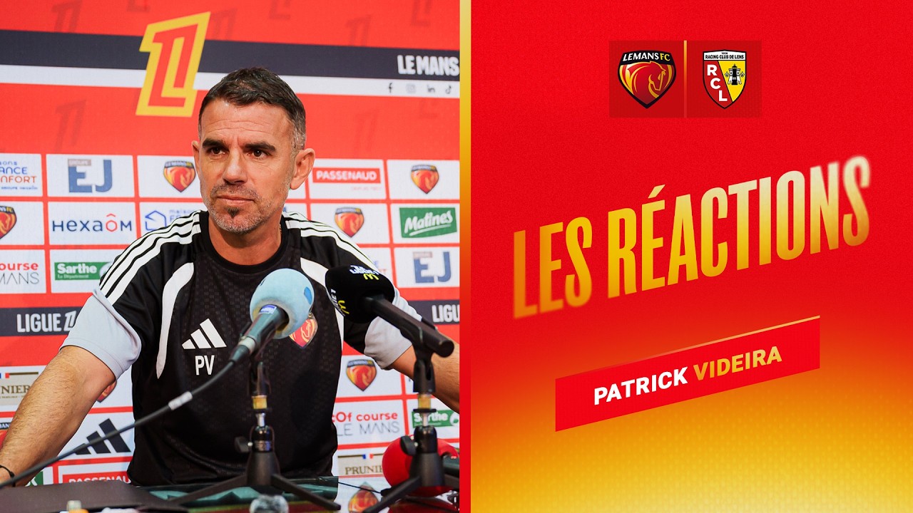 🗣️ 𝐏𝐚𝐭𝐫𝐢𝐜𝐤 𝐕𝐢𝐝𝐞𝐢𝐫𝐚 après Le Mans FC-RC Lens (2-2)