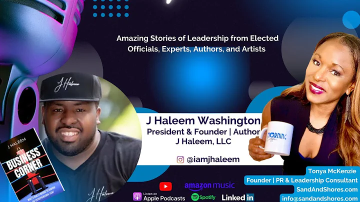 Step Into the Business Corner with J Haleem