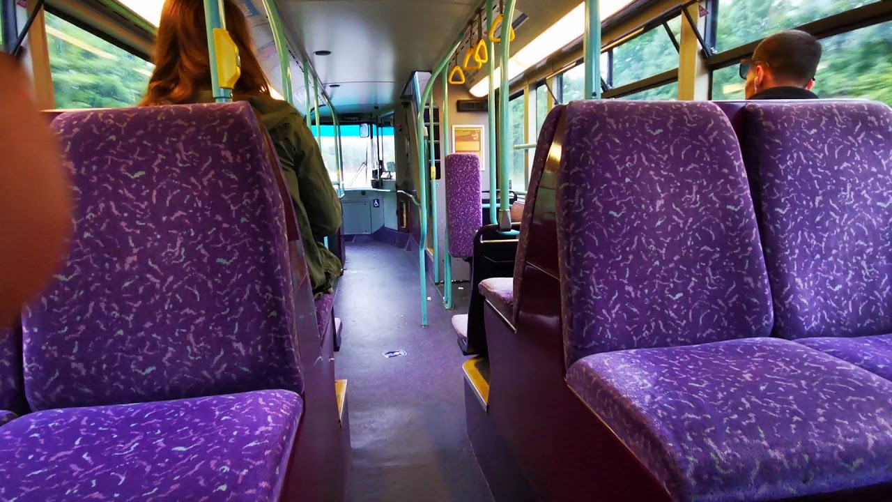 Musical ZF, axles & kickdowns! LT52WUB 32218 First South Yorkshire Volvo B7TL Plaxton President