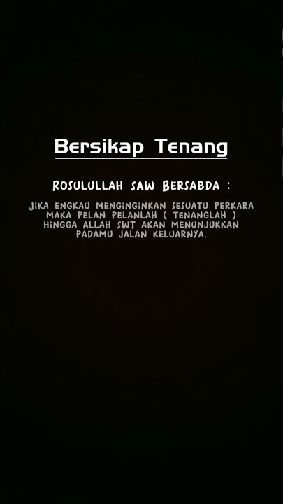 Rasulullah pernah bersabda | Story wa islami #shorts