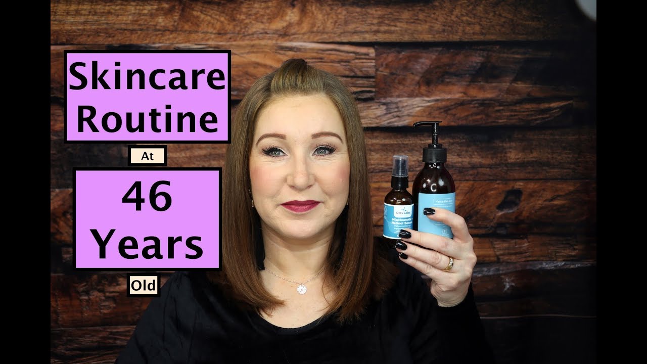 Anti-Ageing Skincare Routine (UK) -  Mature Skin - Hooded Eyes, Wrinkles, Pigmentation, Large Pores