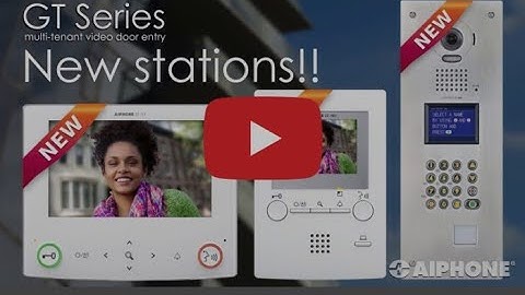 GT Series Multi Tenant Video Intercom