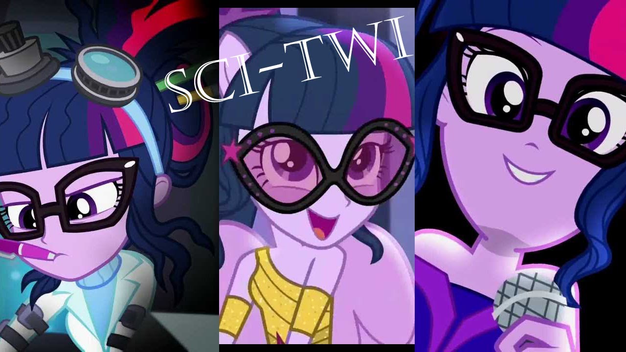 MLP EG - SCI-TWI AND THE MANE 6 SONGS - YouTube