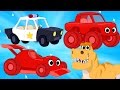 Race Cars, Police Cars, Dinosaurs, trucks + firetrucks superheroes(Morphle's Crazy Dream Kids Video)