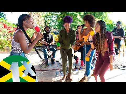 Sevana, Jaz Elise, Lila Ikè and Naomi Cowan | Rock & Groove Riddim Freestyle | 1Xtra Jamaica 2020