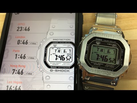 Gshock connected app gmw-b5000