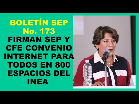 Soy Docente: BOLETÍN SEP No. 173 FIRMAN SEP Y CFE CONVENIO INTERNET PARA TODOS EN ESPACIOS DEL INEA