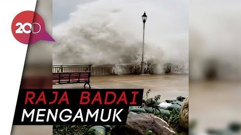Suasana Hong Kong Diamuk Badai Mangkhut