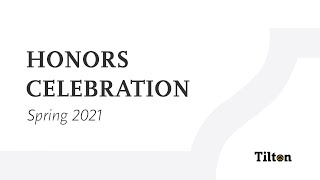 Tilton School Honors Celebration - 2021
