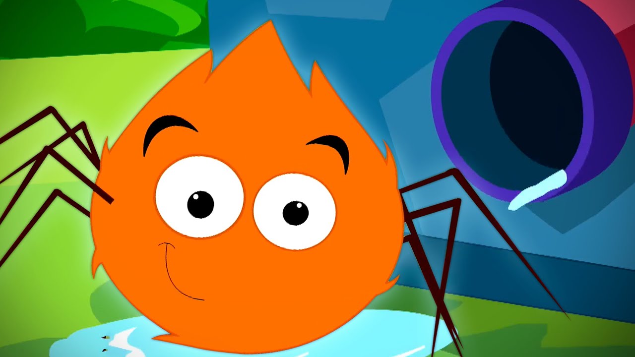 Видео песни паук. Incy Wincy Spider Song for Kids.