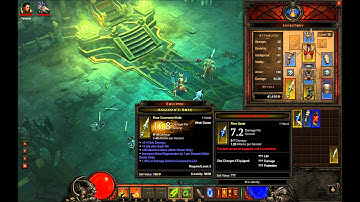 Diablo 3 Beta PATCH 14 - Witch Doctor analysis and Playthrough commentary part 3