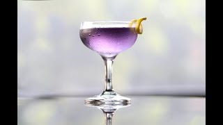 This exotic violet wonder is an original cocktail creation of mine and
looks gorgeous elegant. it gets its color from marie, brizard parfait
amour a blue...