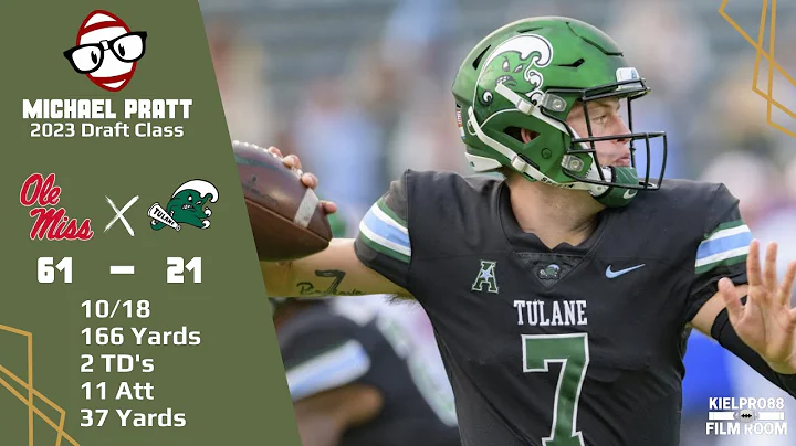Michael Pratt (Tulane QB) vs Ole Miss (2021)