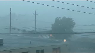 May 29 2019 - Doylestown Bucks County PA --- Intense Storm