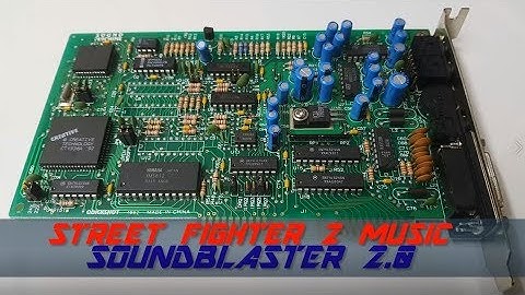 Creative Labs Soundblaster 2.0 CT1350 Street Fighter II music compilation (OPL2 FM)