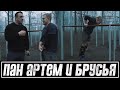 Пан Артем - отжимания на брусьях. Лифтер воркаут.