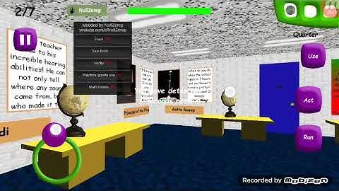 Baldi Basics Modded Apk By NullZerep (So COOL!)