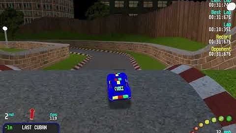 Re-Volt Custom Track Midnight GP by Totolescargot, Time Trial Lap