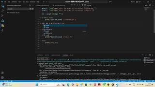 If Statement In Python (BMI Calculator)