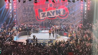 Sami Zayn Entrance with insane POP at WWE Elimination Chamber at Bell Centre in Montreal 02/18/23