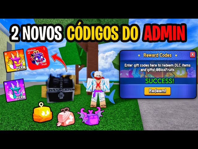 CORRE 3 NOVOS CÓDIGOS SECRETOS DE FRUTAS GRÁTIS NO BLOX FRUITS 