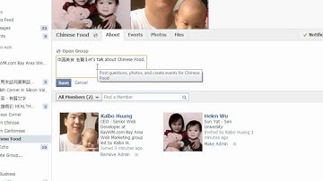 How to customize a Facebook group URL presented by BayWM.com