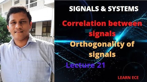 SIGNALS & SYSTEMS KTU: Lecture 21
