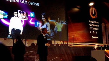 Qualcomm gesture technology demonstrated at Innovation 2011