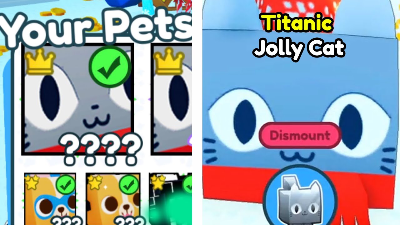 How To Get New Titanic Jolly Cat In Pet Simulator X Christmas Update