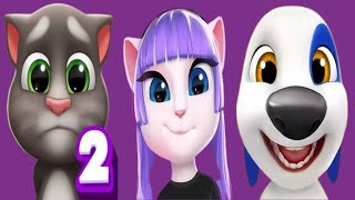 My Talking Tom 2 Vs My Talking Angela 2 Vs My Talking Hank Iceland