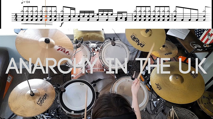 Anarchy in the U.K. Drums version - Drums performance video thumbnail